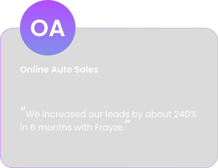 Frayze – AI, CRM & Marketing Automation for Smart Business Growth 16 Group 66