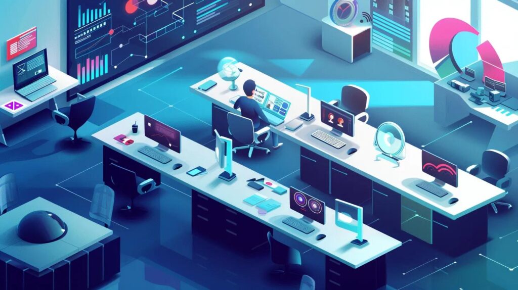 Small business owner exploring automation tools for efficiency and growth in digital landscape.