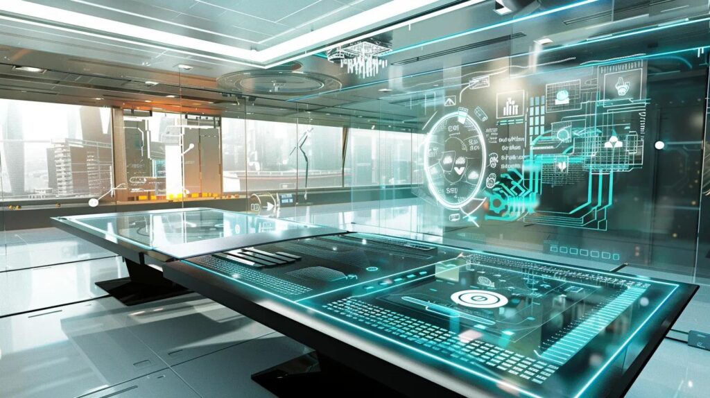 Business automation software dashboard displaying streamlined efficiency metrics and tools.